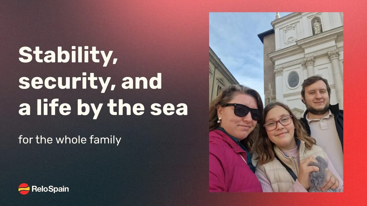 Relocating the whole family to Spain for safety and stability